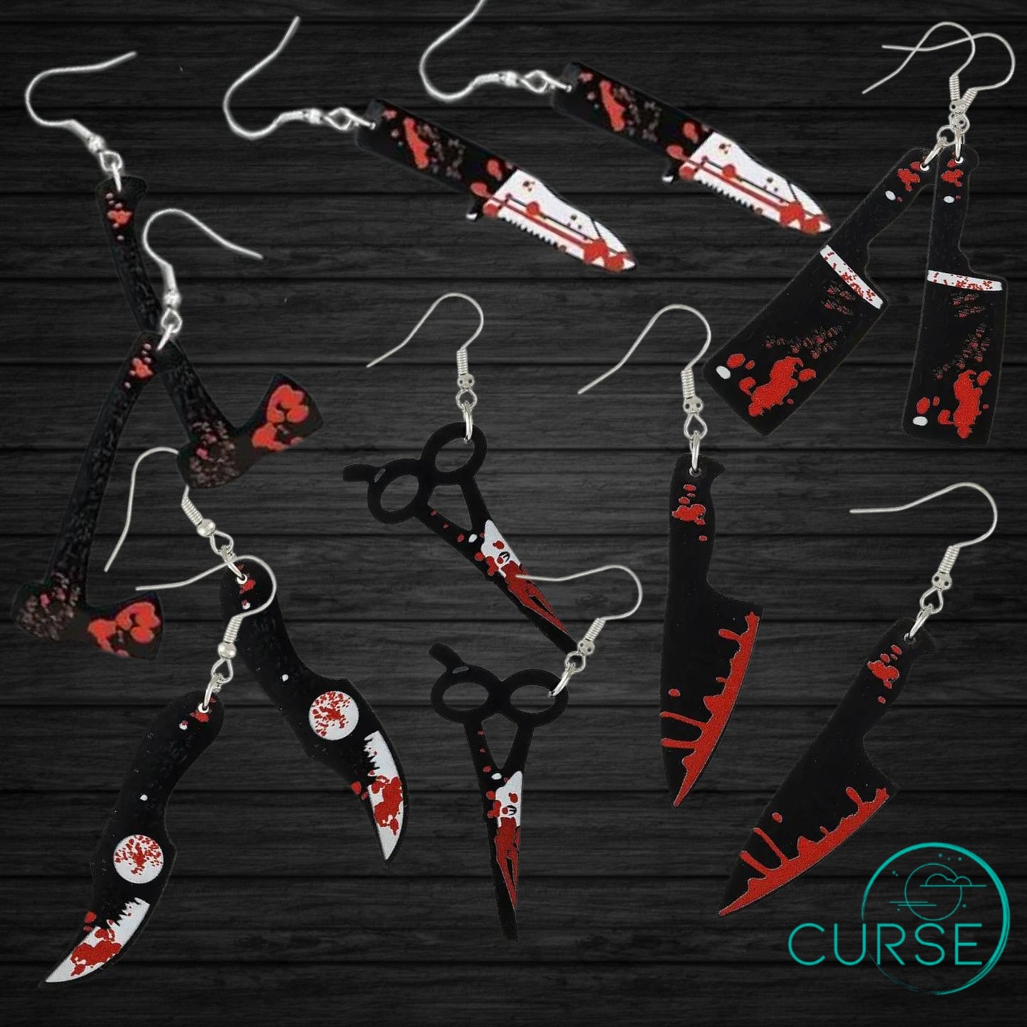 Earrings - Horror Weapons