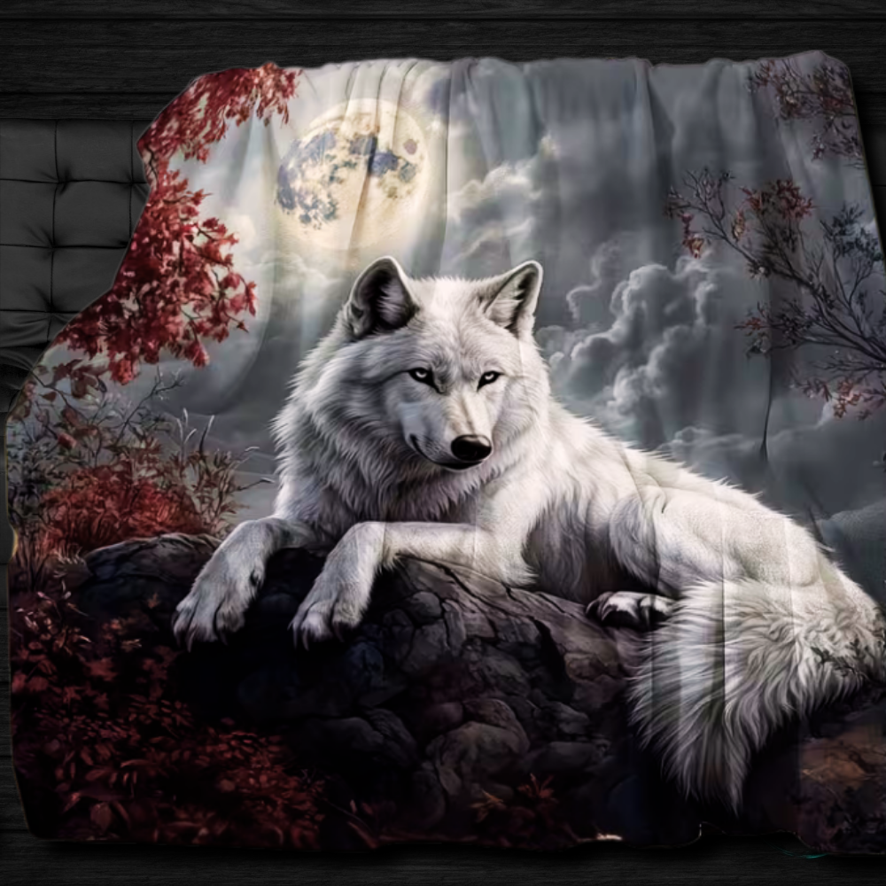 Ultra Soft Throw - Wolf