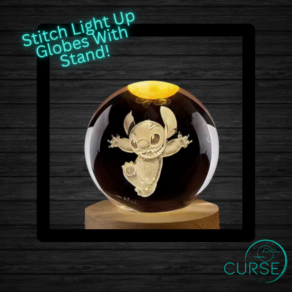Stitch Light Up Globe