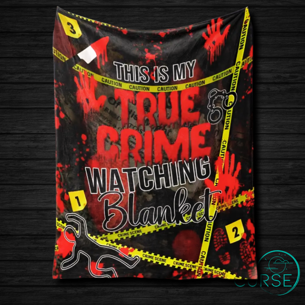 Ultra Soft Throw - True Crime Dark