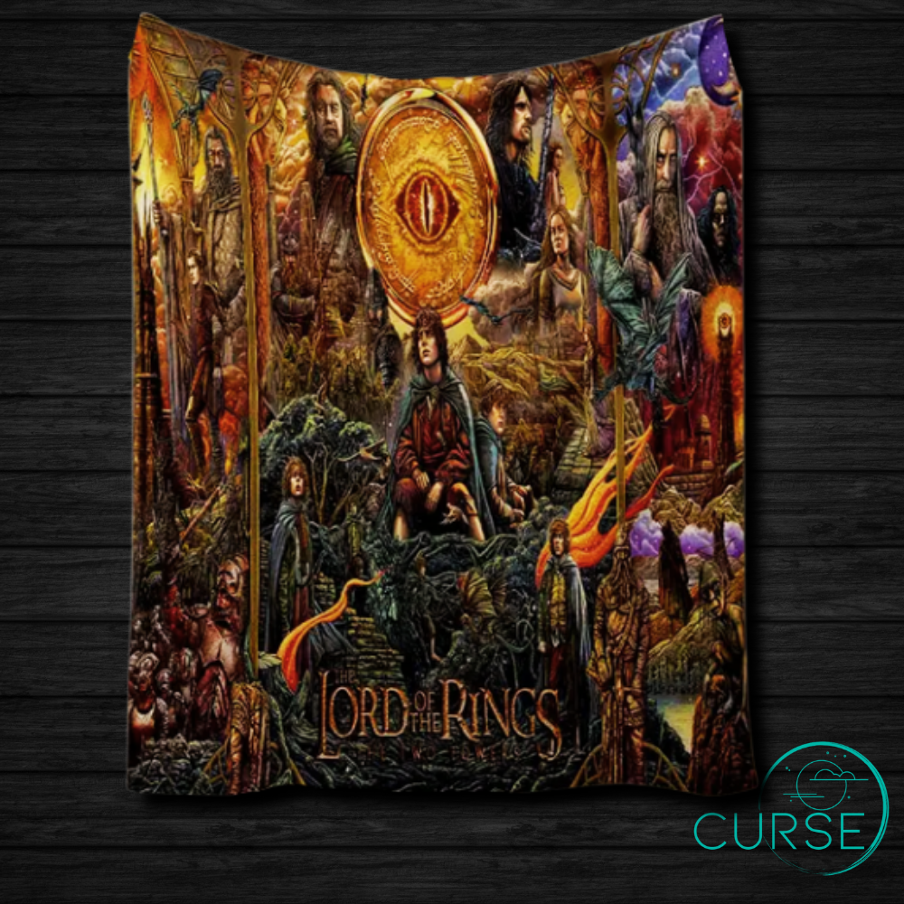 Ultra Soft Throw- Lord Of The Rings