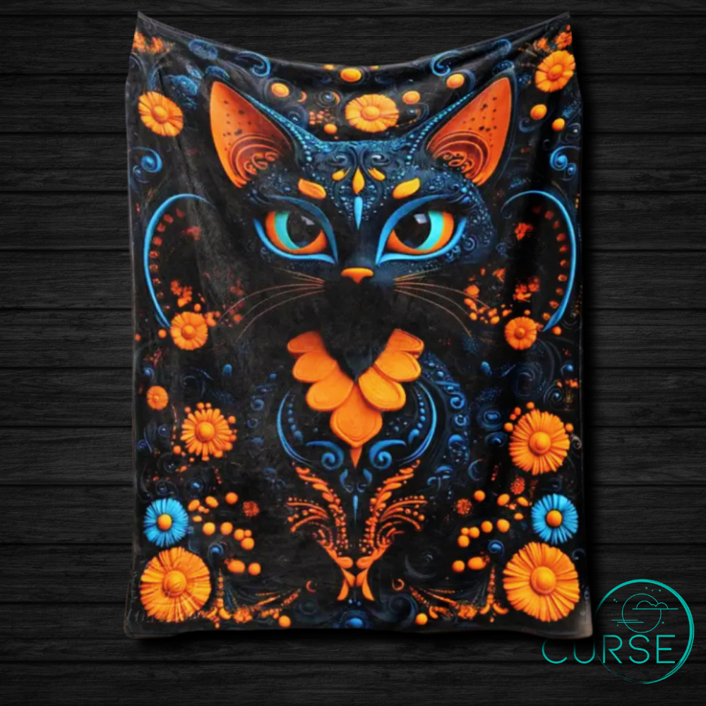Ultra Soft Throw - Dusk Kitty