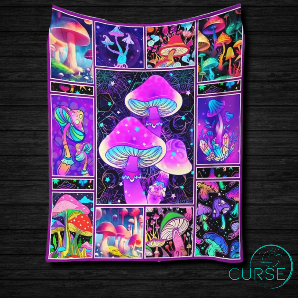 Ultra Soft Throw - Shroomies