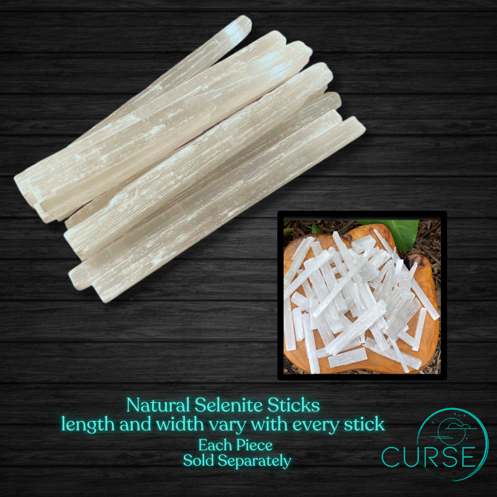 Natural Selenite Sticks