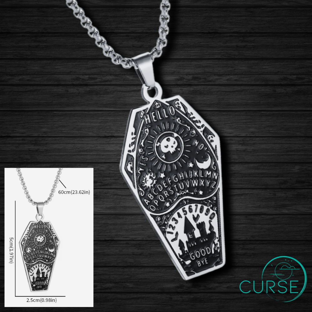 Ouija Coffin Necklace