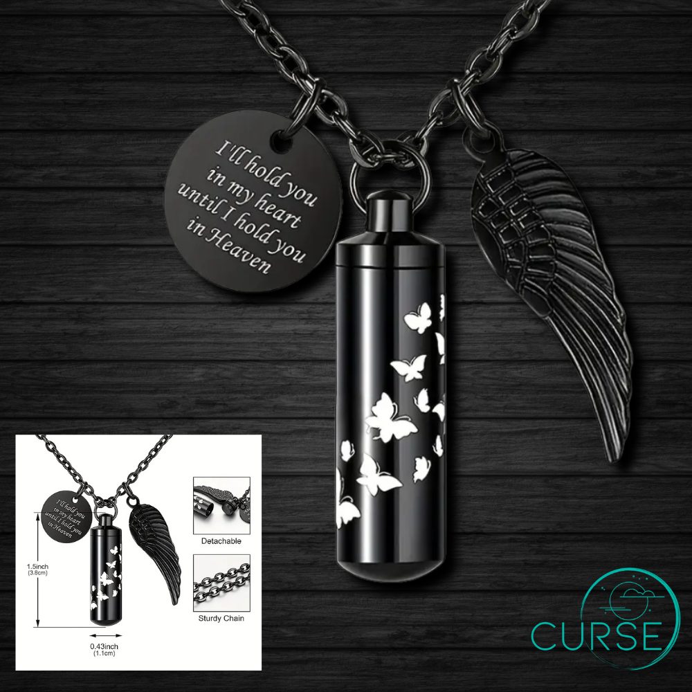 Winged Urn Necklaces