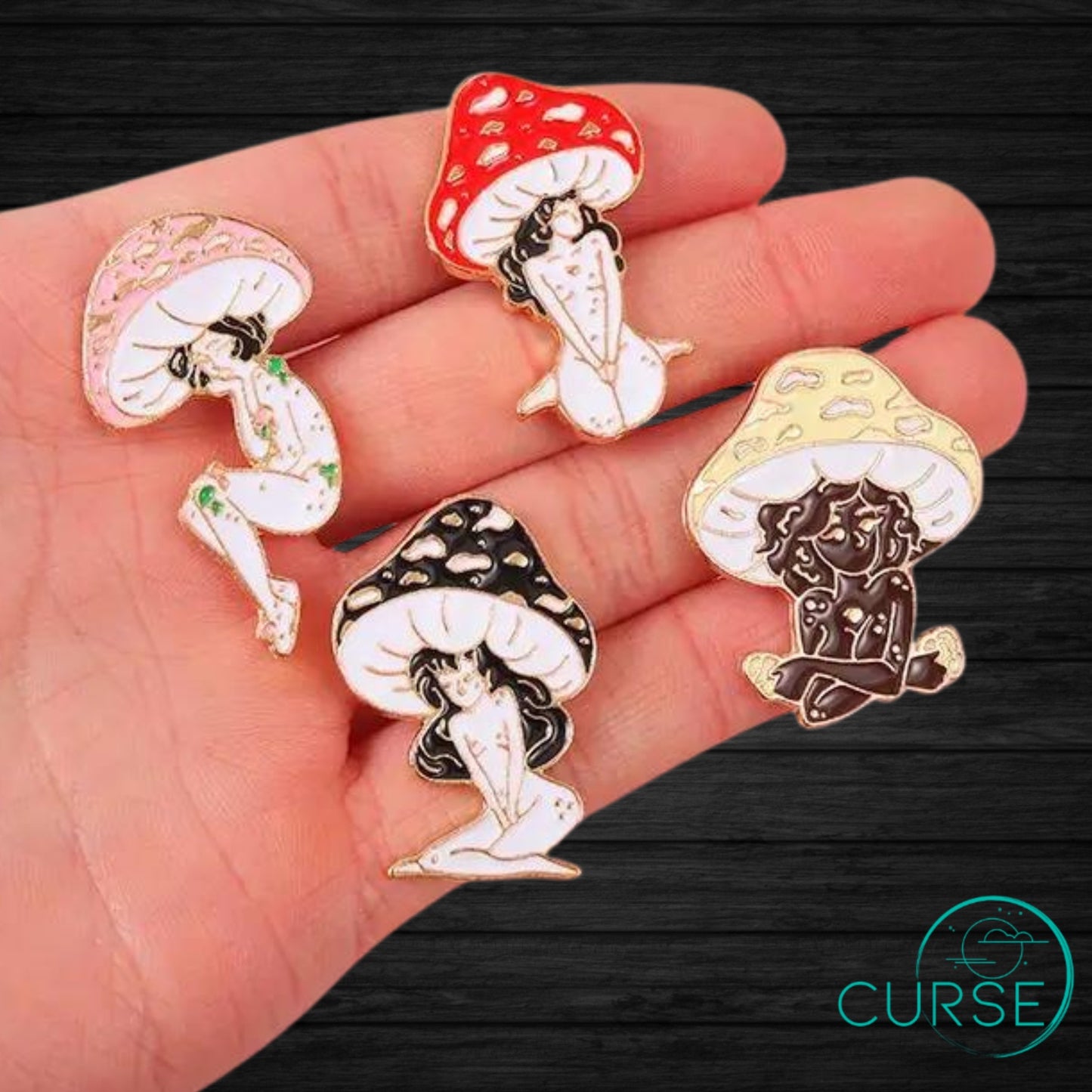 PIN - Mushroom Pin-ups