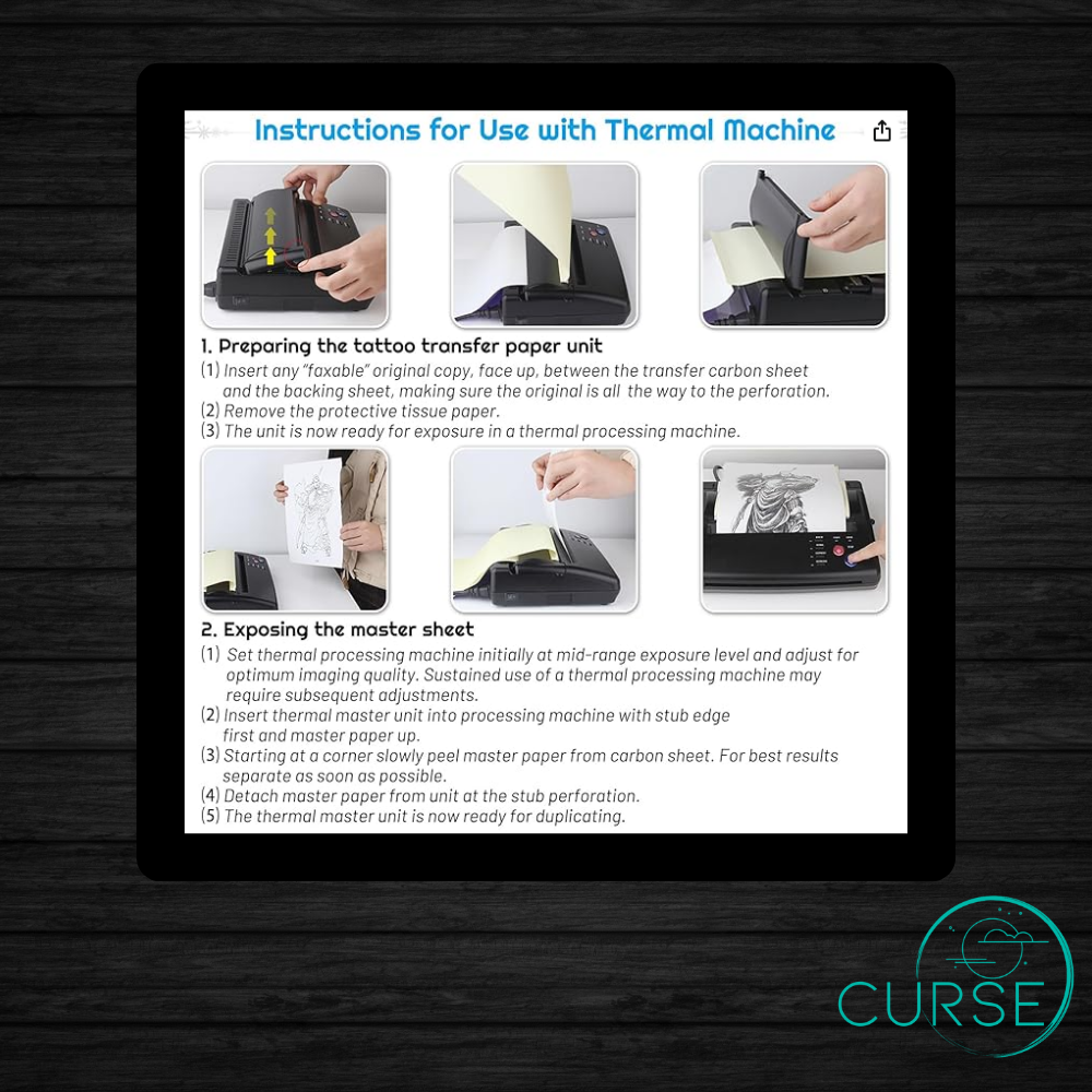 Tattoo Transfer Paper