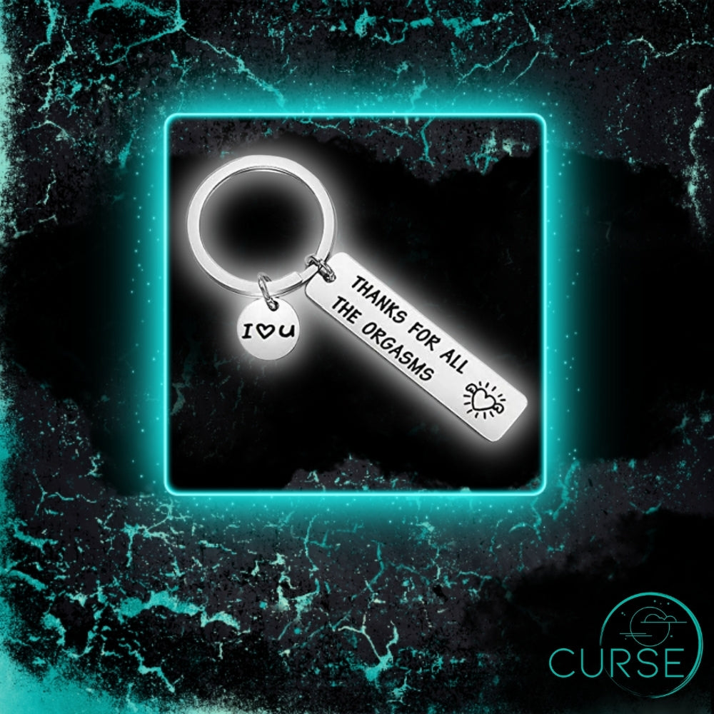 Keychain - Orgasm Thanks!