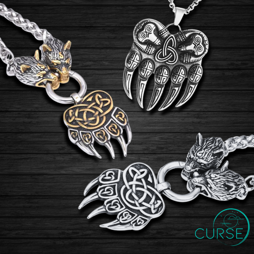 Nordic Bear Paw Necklace