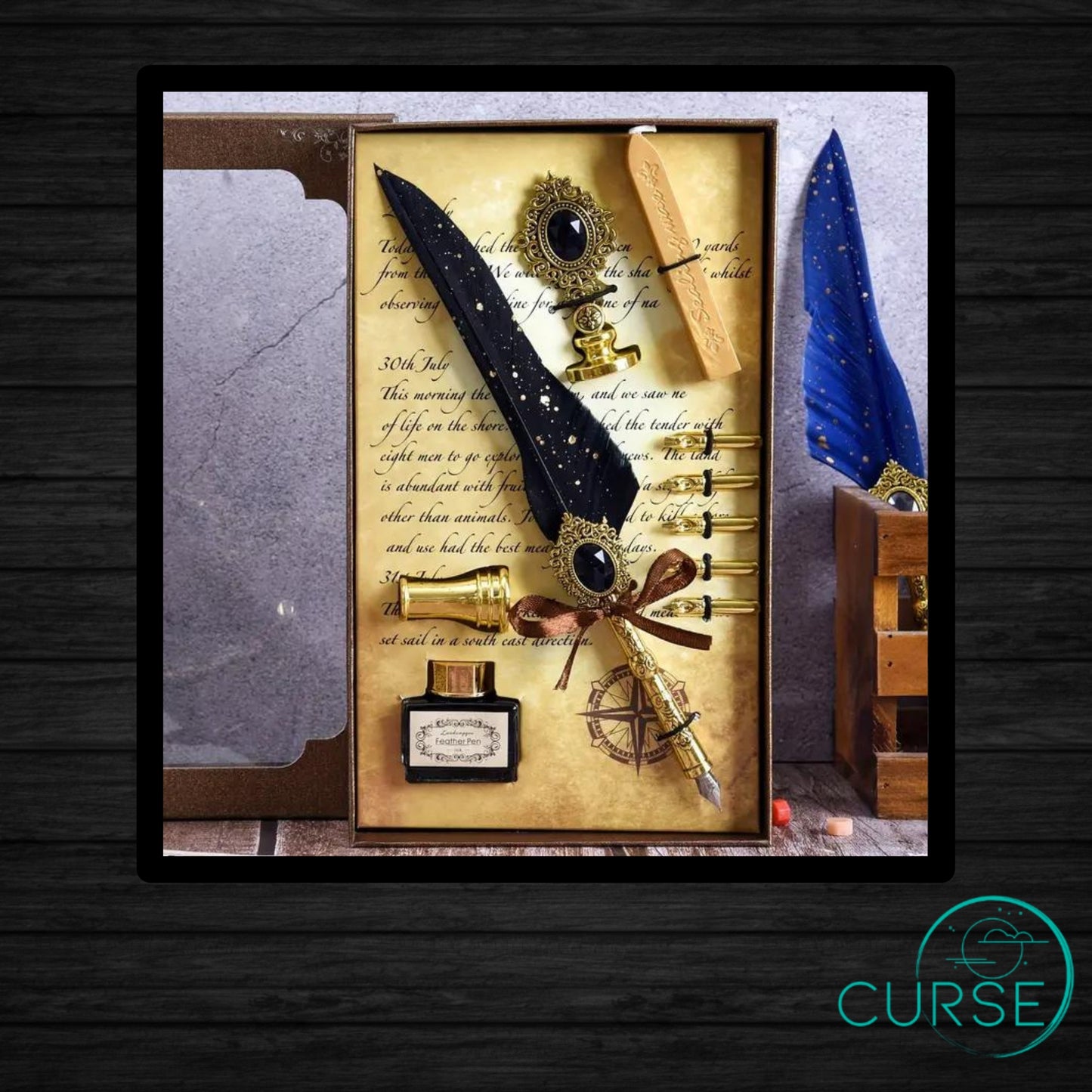 Pen - Calligraphy & Wax SET