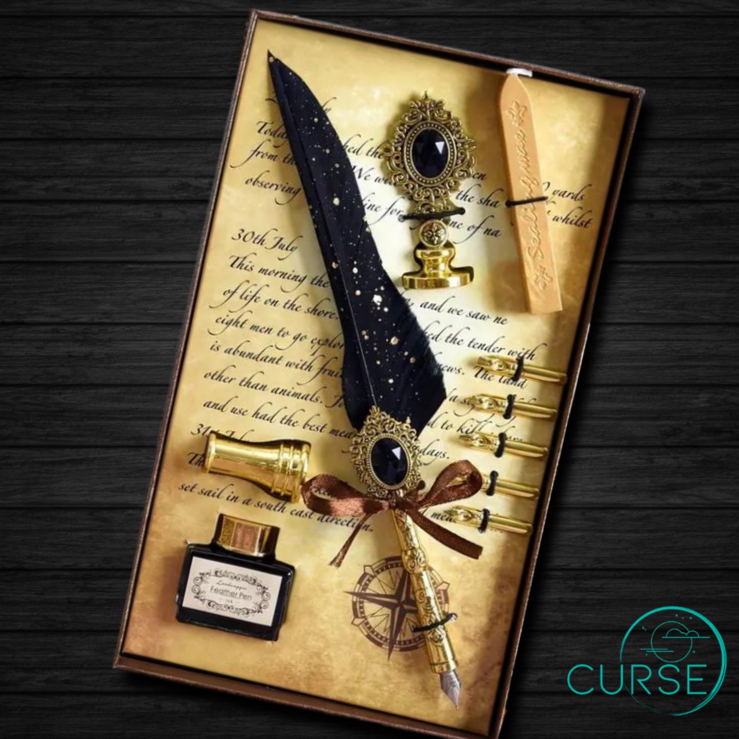 Pen - Calligraphy & Wax SET