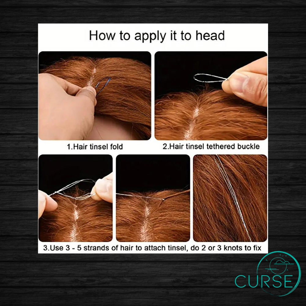 Various Colored HAIR Tinsel!