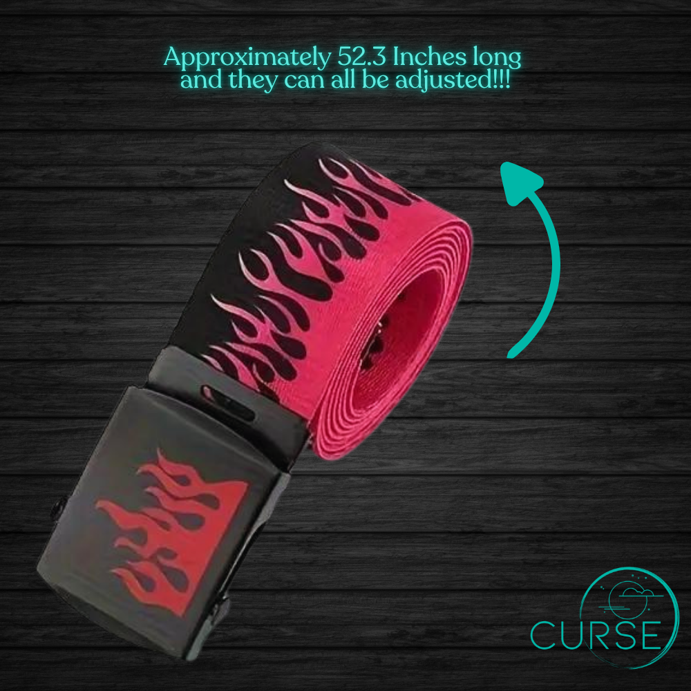 Belts - Color Flames