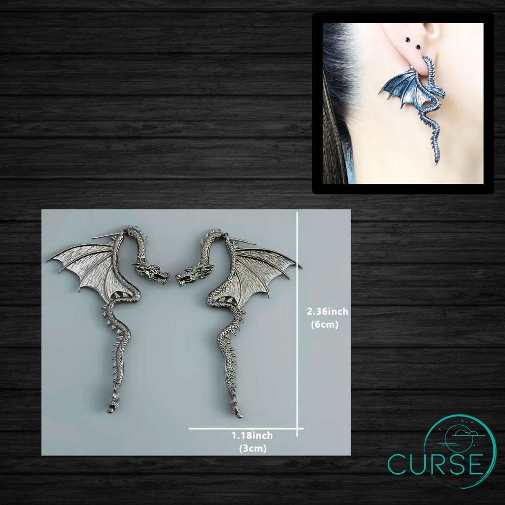 Dragon Hanging Earrings