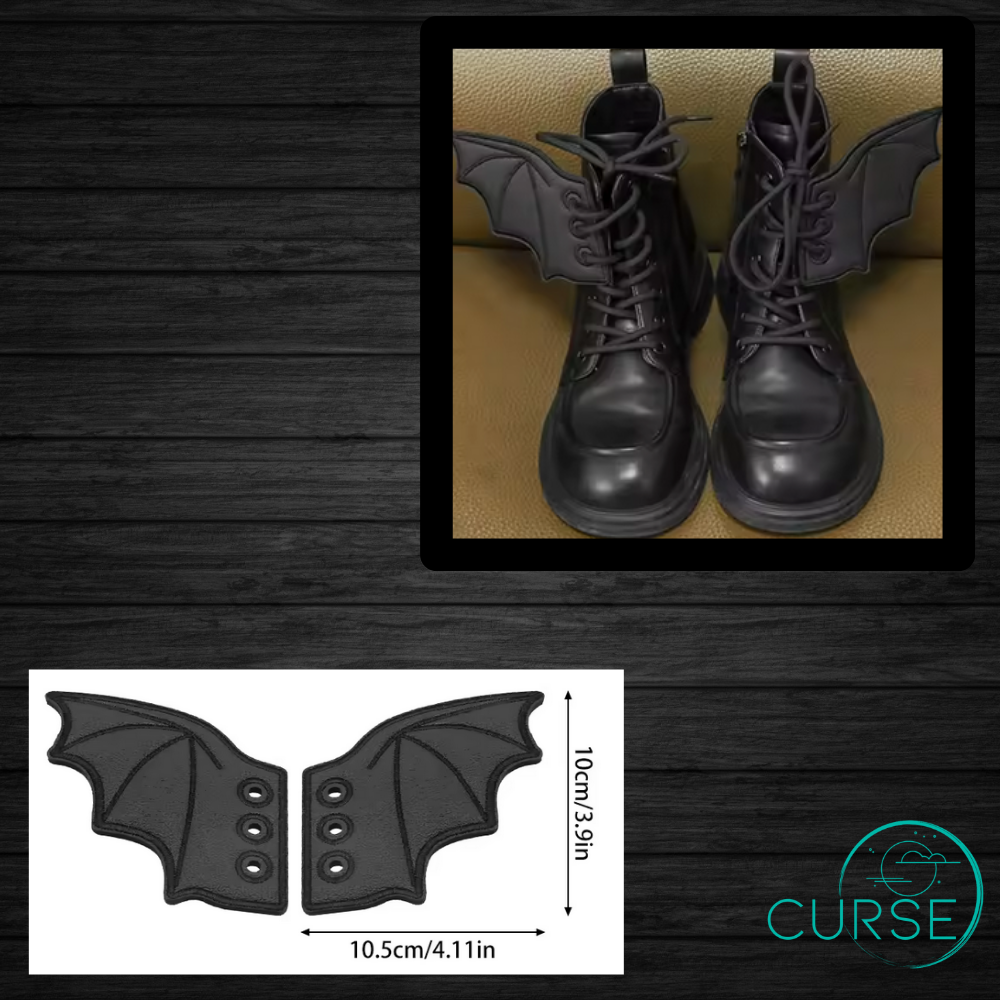 Bat Shoe Wings