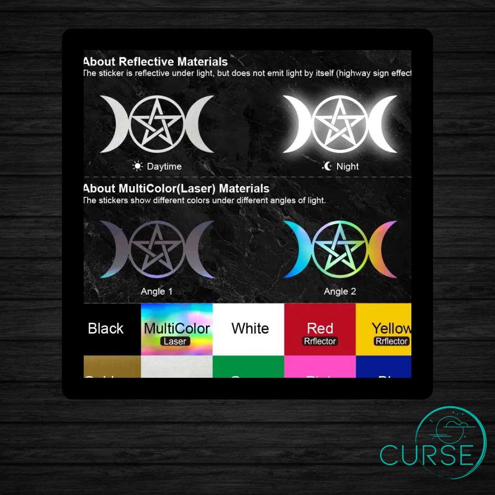 Decal - Moon And Star