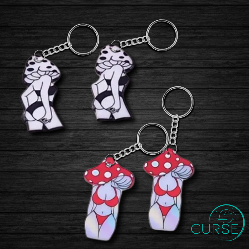 Keychains-Mush Girls