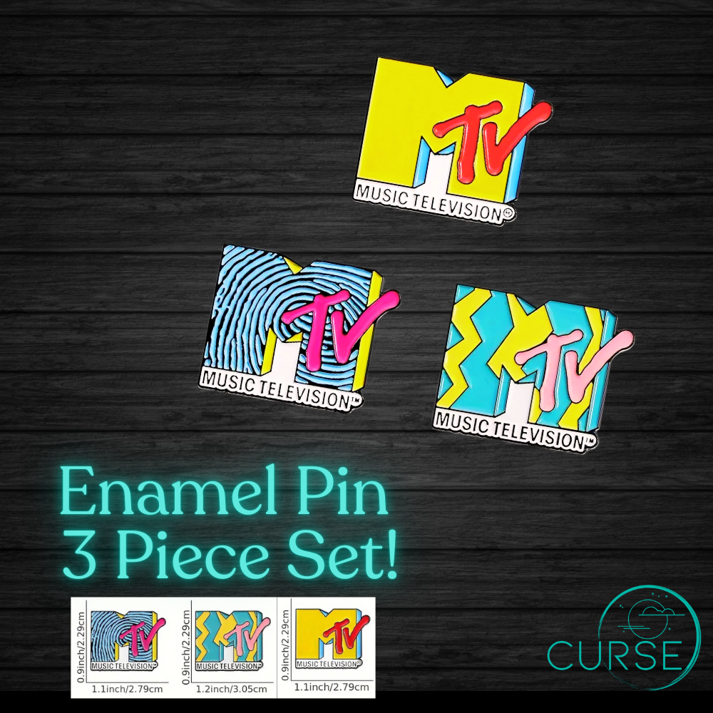 Pin Set - MTV 80's!