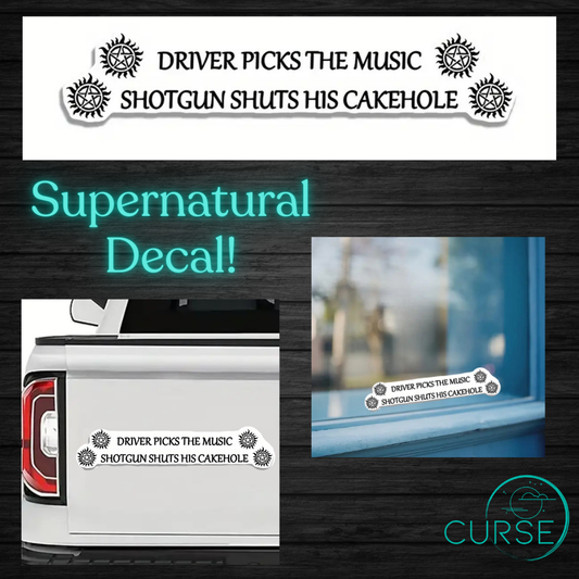 Supernatural Decal!