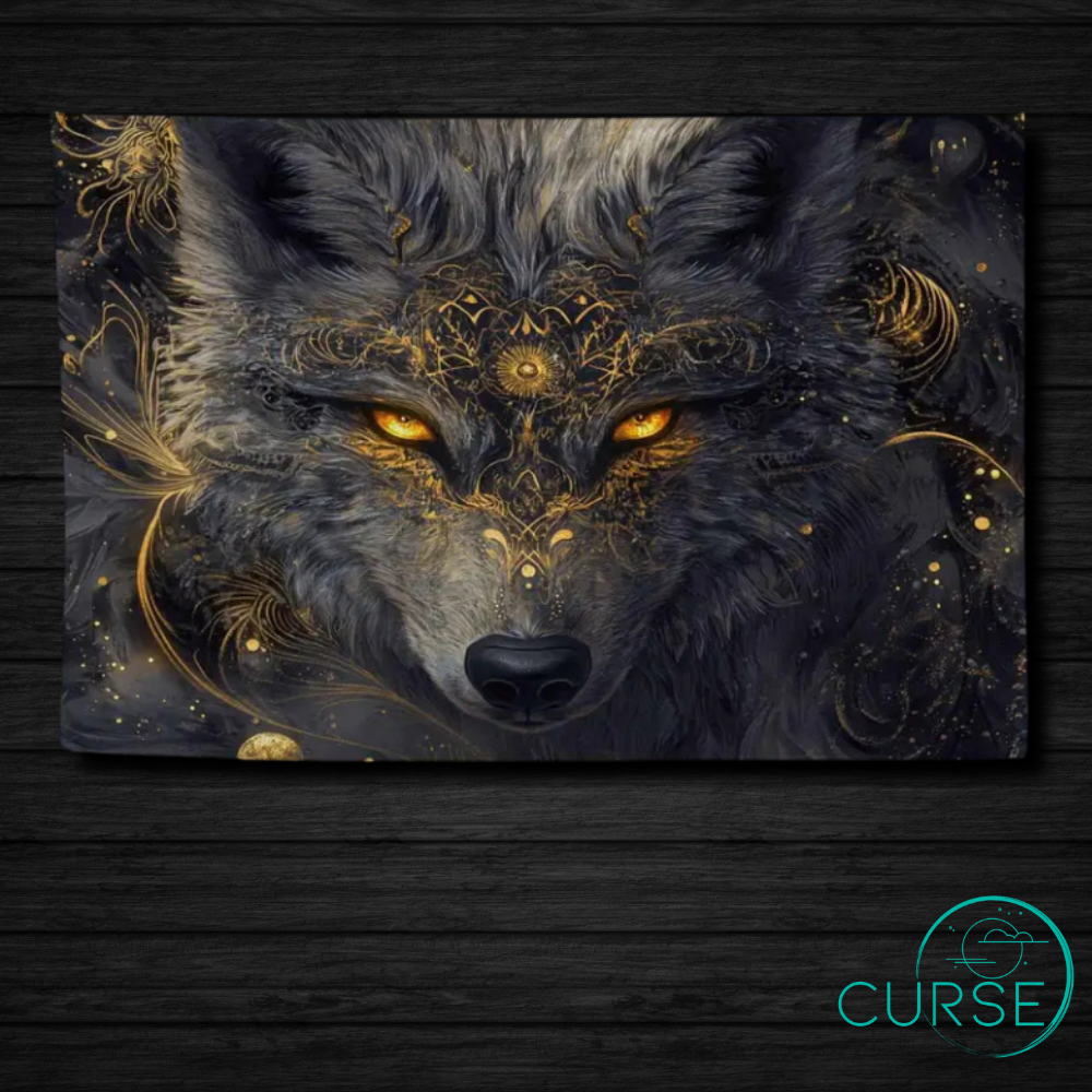 Tapestry - Tribal Wolf