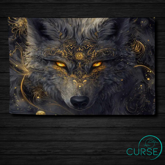 Tapestry - Tribal Wolf