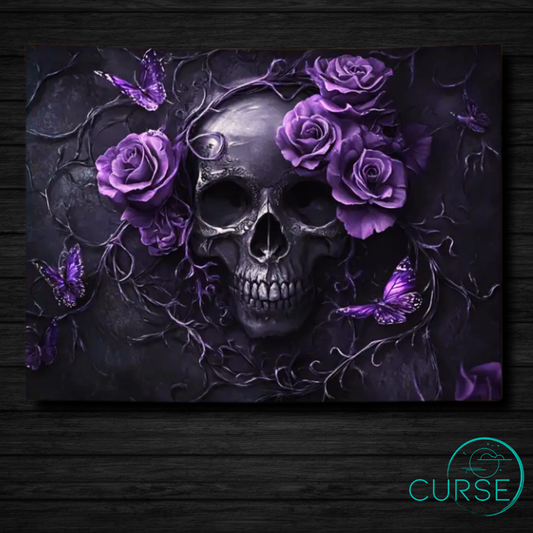 Tapestry - Gothic Skull