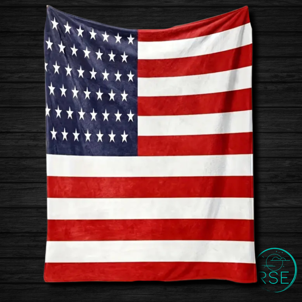 Ultra Soft Throw Blanket - Our Flag