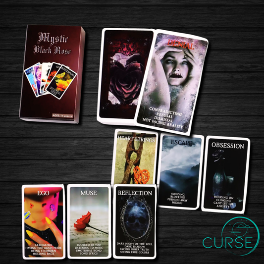 Tarot Deck- Mystic Black Rose