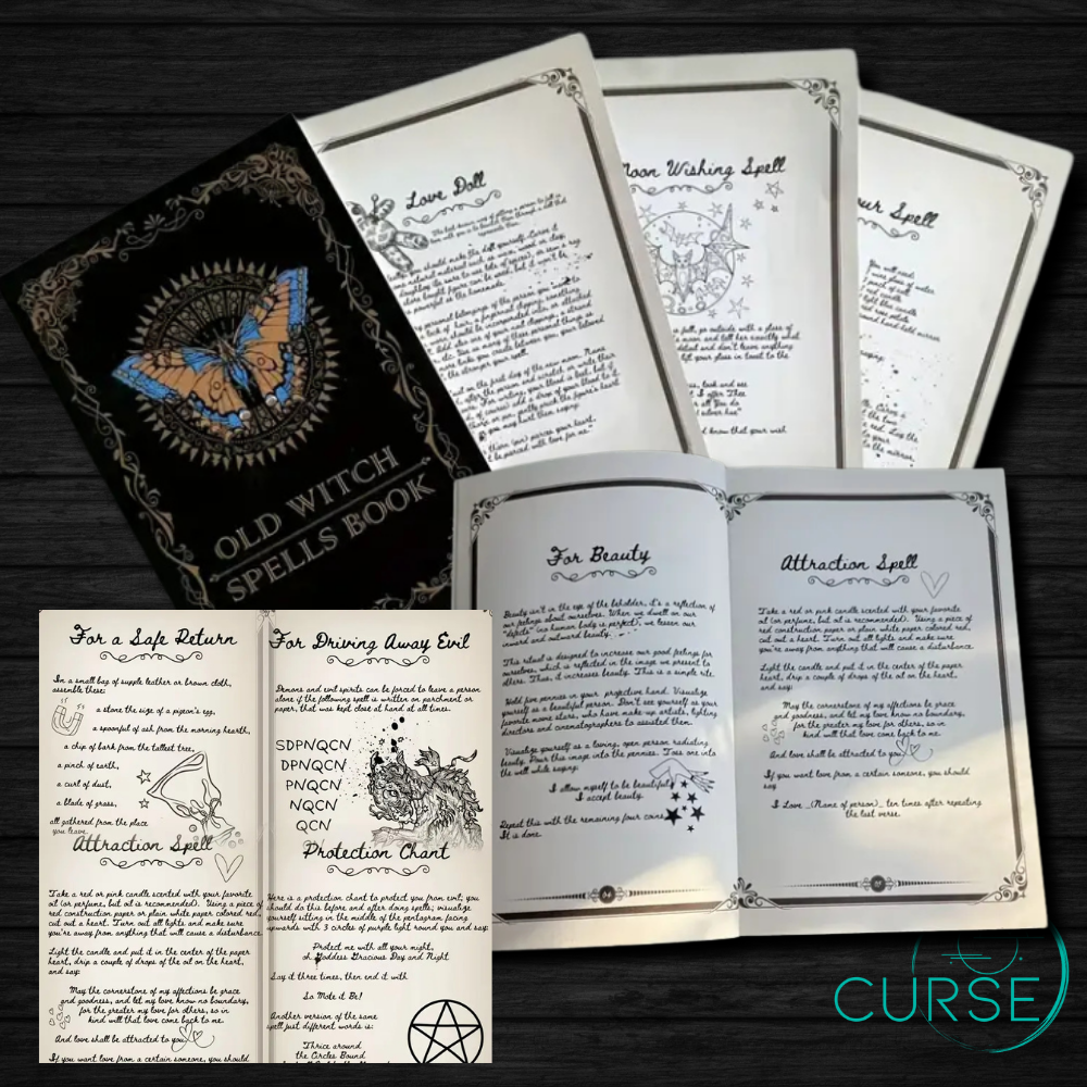 Old Witch Spell Book