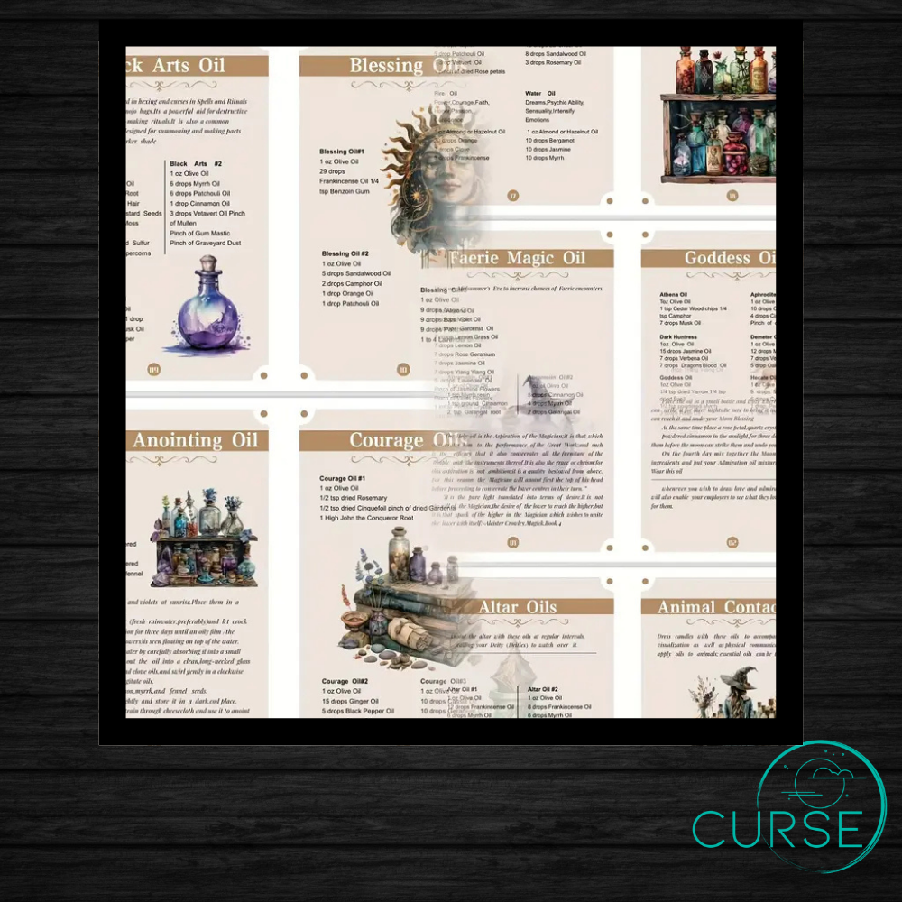 Magic Oils Recipe Book