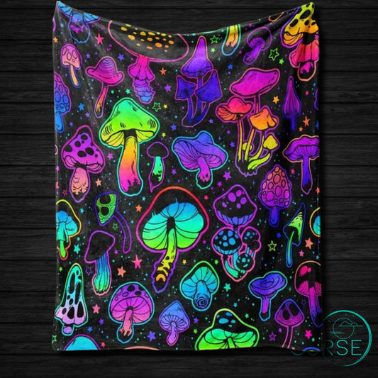 Ultra Soft Throw - Shroomies