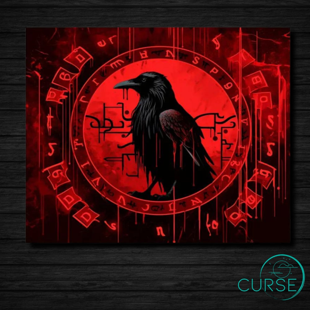 Tapestry - Red Raven