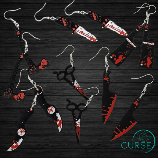 Earrings - Horror Weapons