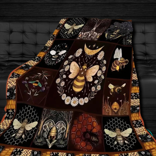 Ultra Soft Throw - Bee Hive