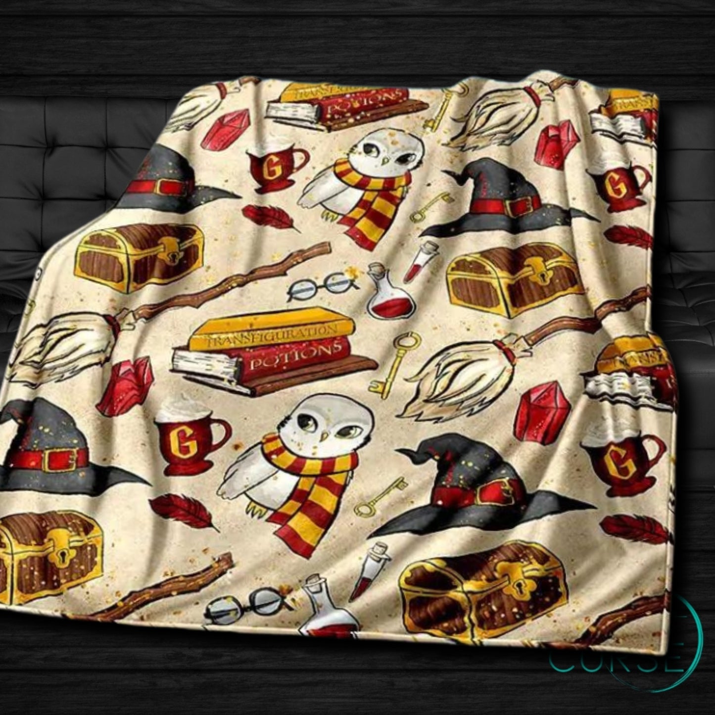 Ultra Soft Throw - Hogwarts!