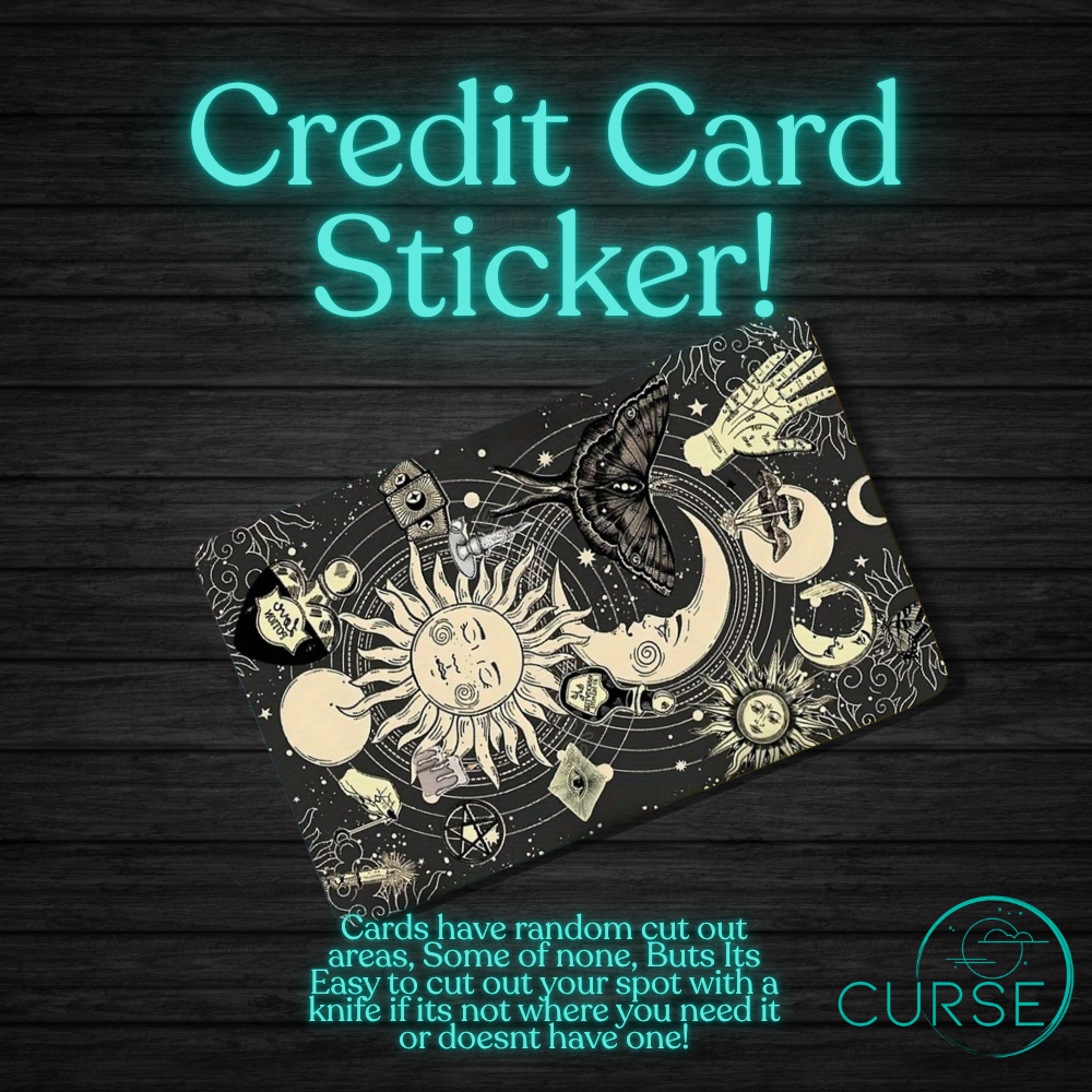 Credit Card Stickers!