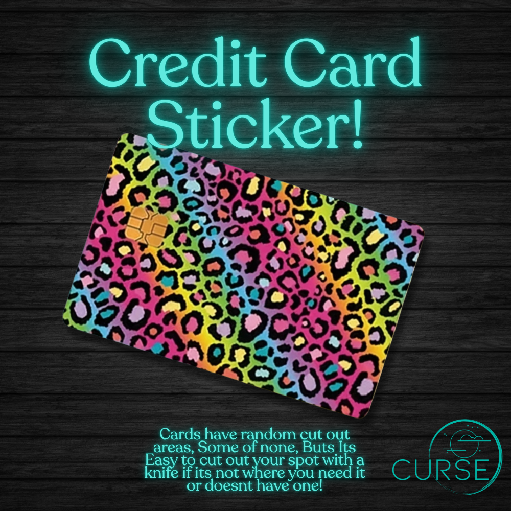 Credit Card Stickers!