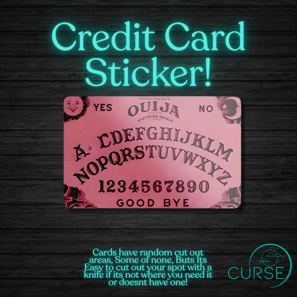 Credit Card Stickers!