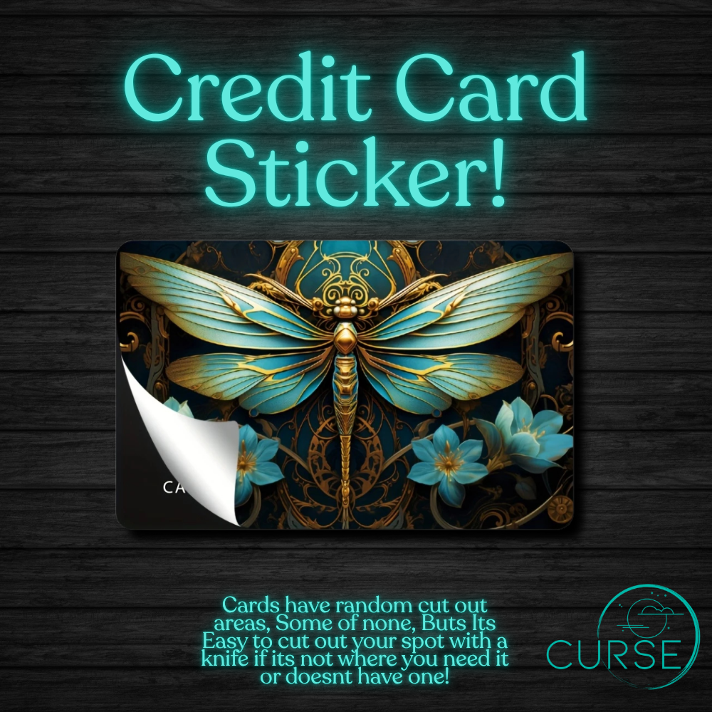 Credit Card Stickers!