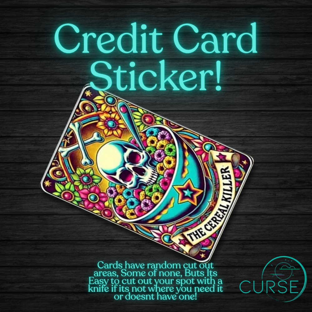 Credit Card Stickers!