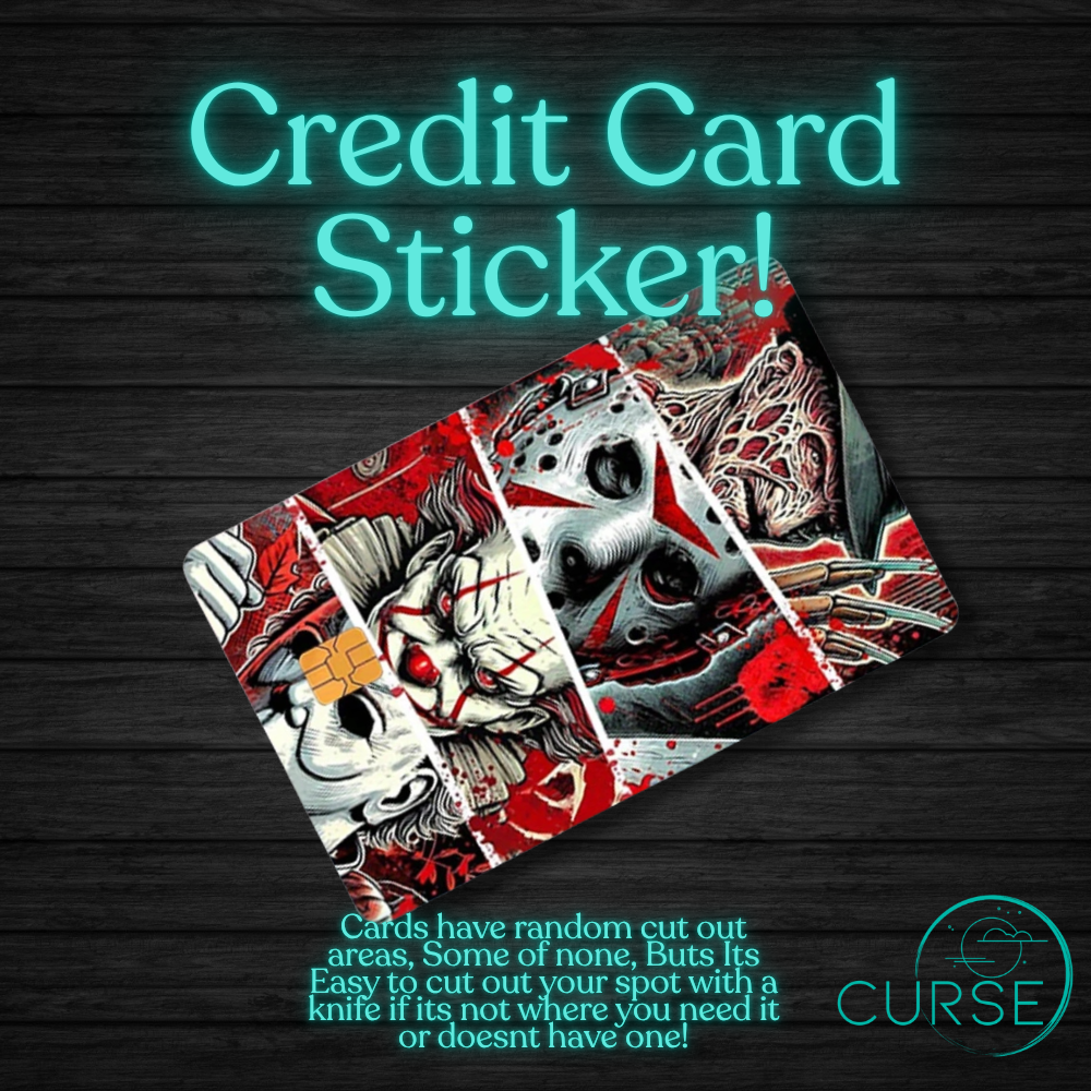Credit Card Stickers!