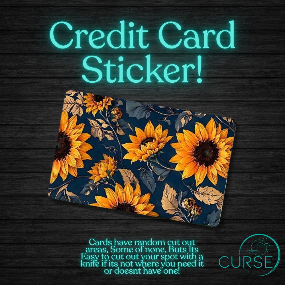 Credit Card Stickers!