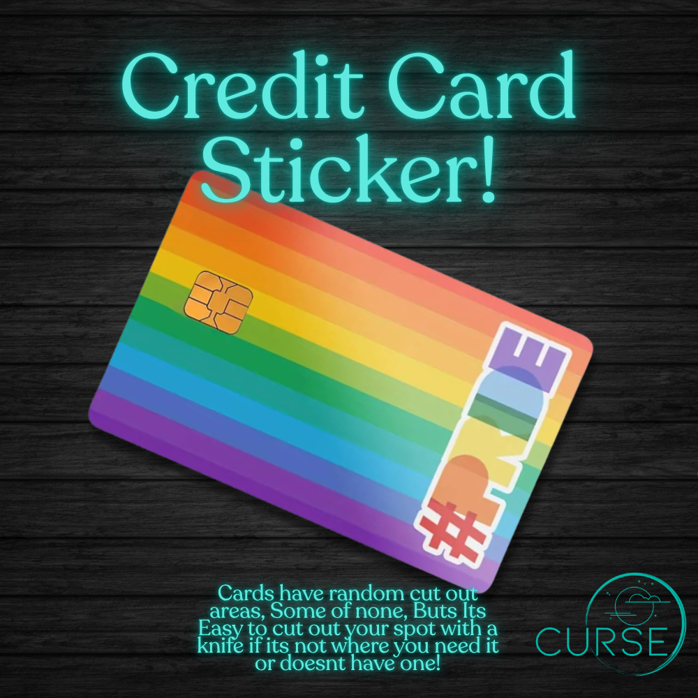 Credit Card Stickers!