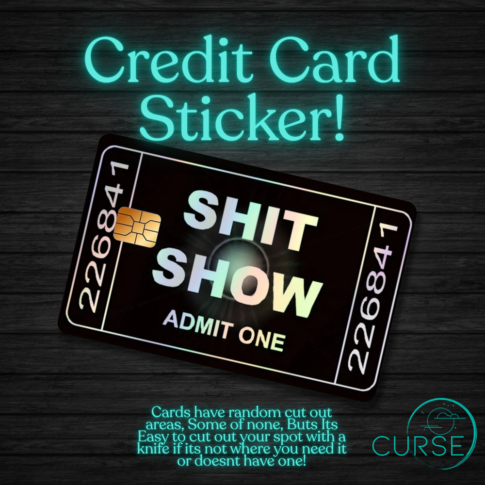 Credit Card Stickers!