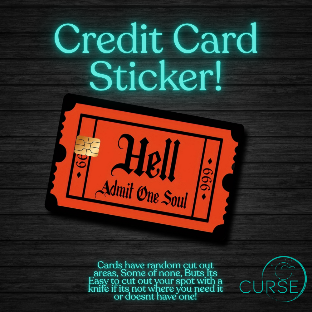 Credit Card Stickers!