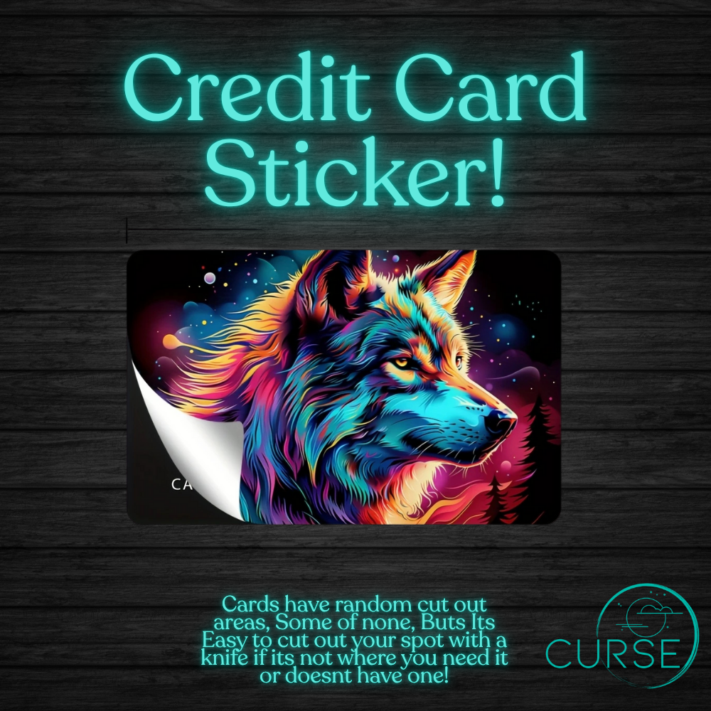 Credit Card Stickers!