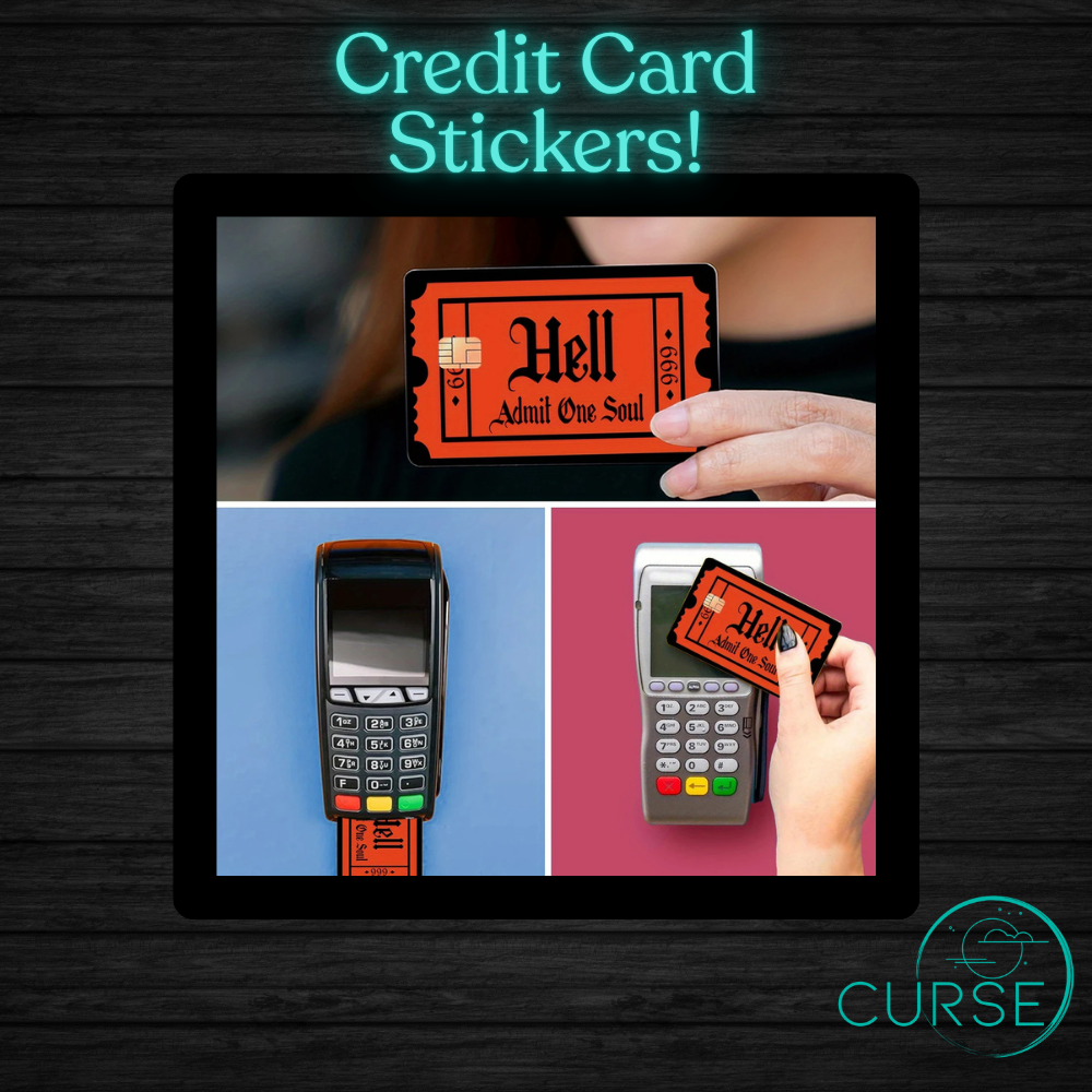 Credit Card Stickers!