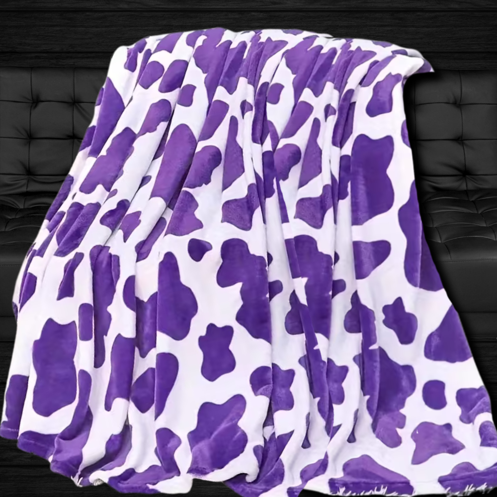 Ultra Soft Throw - Pastel Cow!