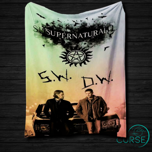 Ultra Soft Throw - Supernatural Bros